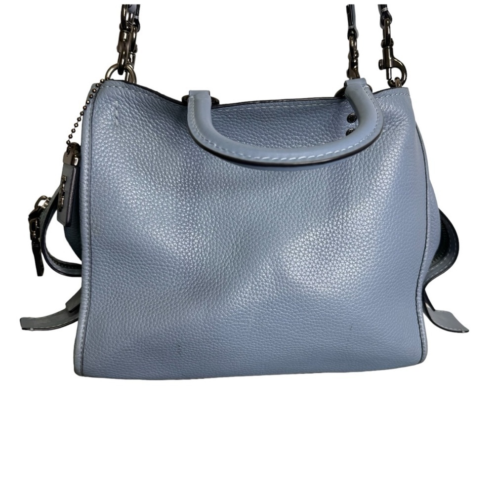 Coach 1941 Rogue Pebbled Leather Satchel Shoulder Bag